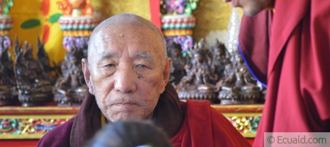 80e anniversaire de Khenpo Tsultrim Gyamtso Rinpoché à Tekcholing les 5 et 6 mars 2014