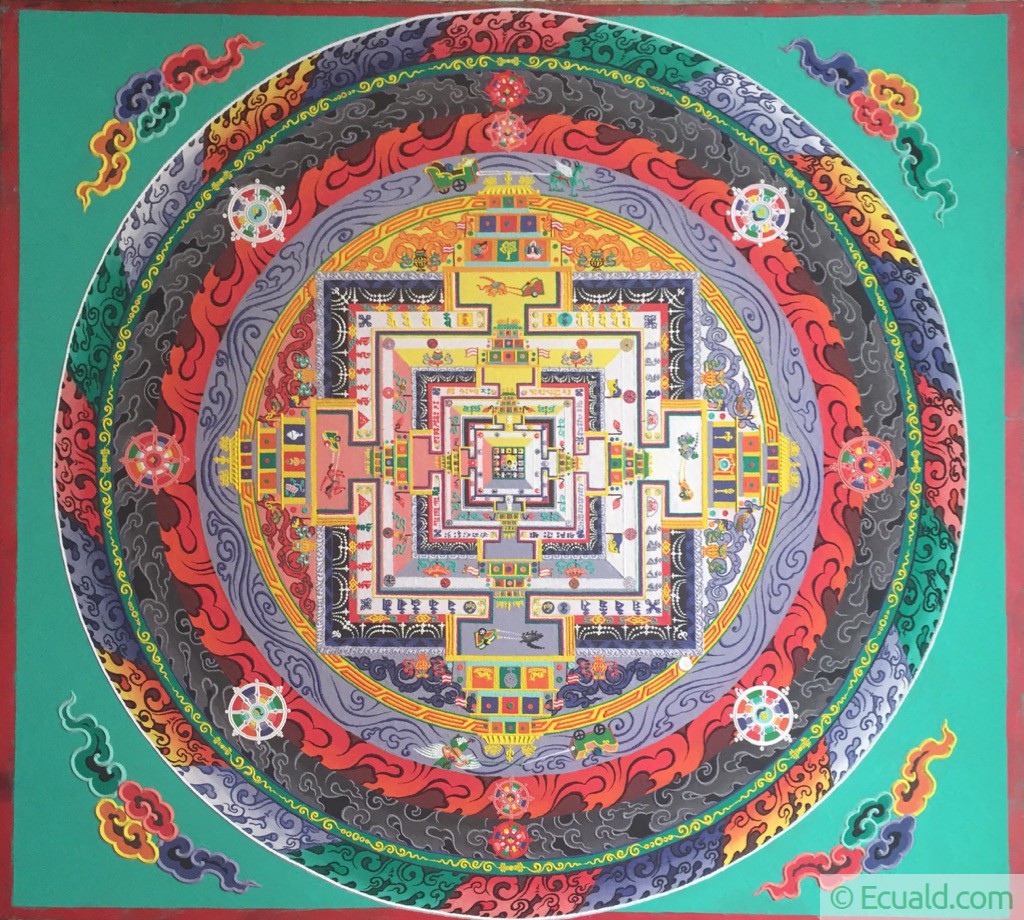 mandala de Kalachakra à Ralang