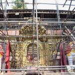     Temple principal en restauration